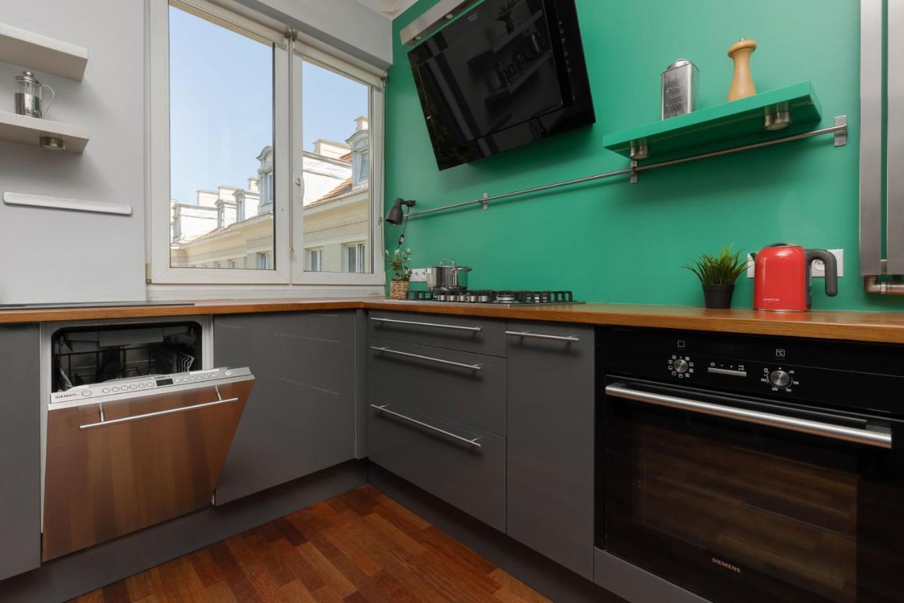 Comfy Warsaw City Centre Apartment By Noclegi Renters Exterior foto